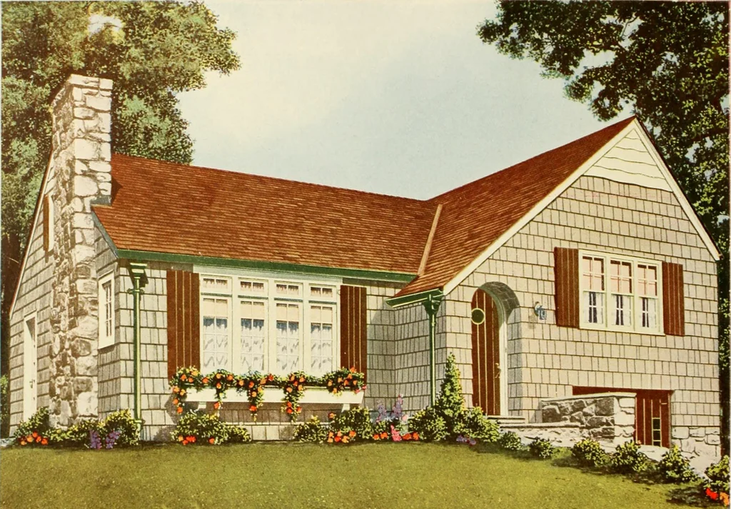 An illustration from Modern homes., 1920, leaf 75