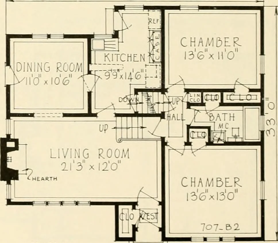 An illustration from Modern homes., 1920, leaf 75
