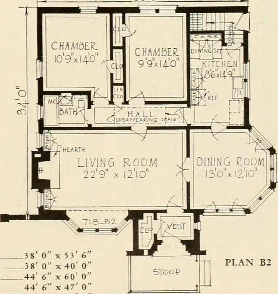 An illustration from Modern homes., 1920, leaf 76