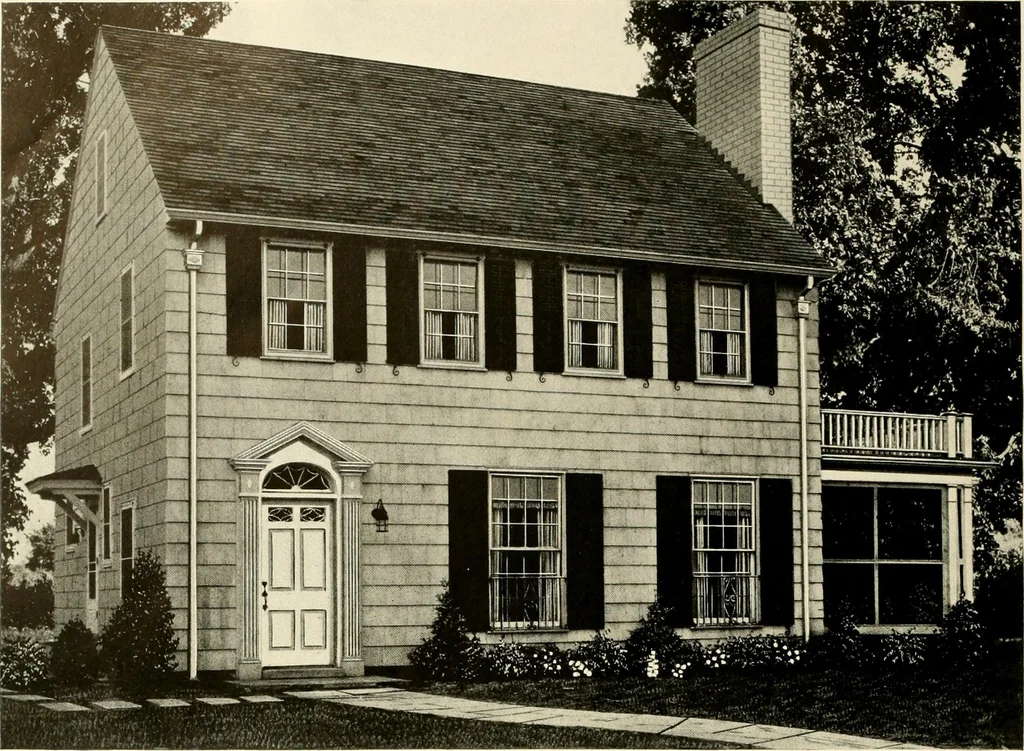 An illustration from Modern homes., 1920, leaf 77