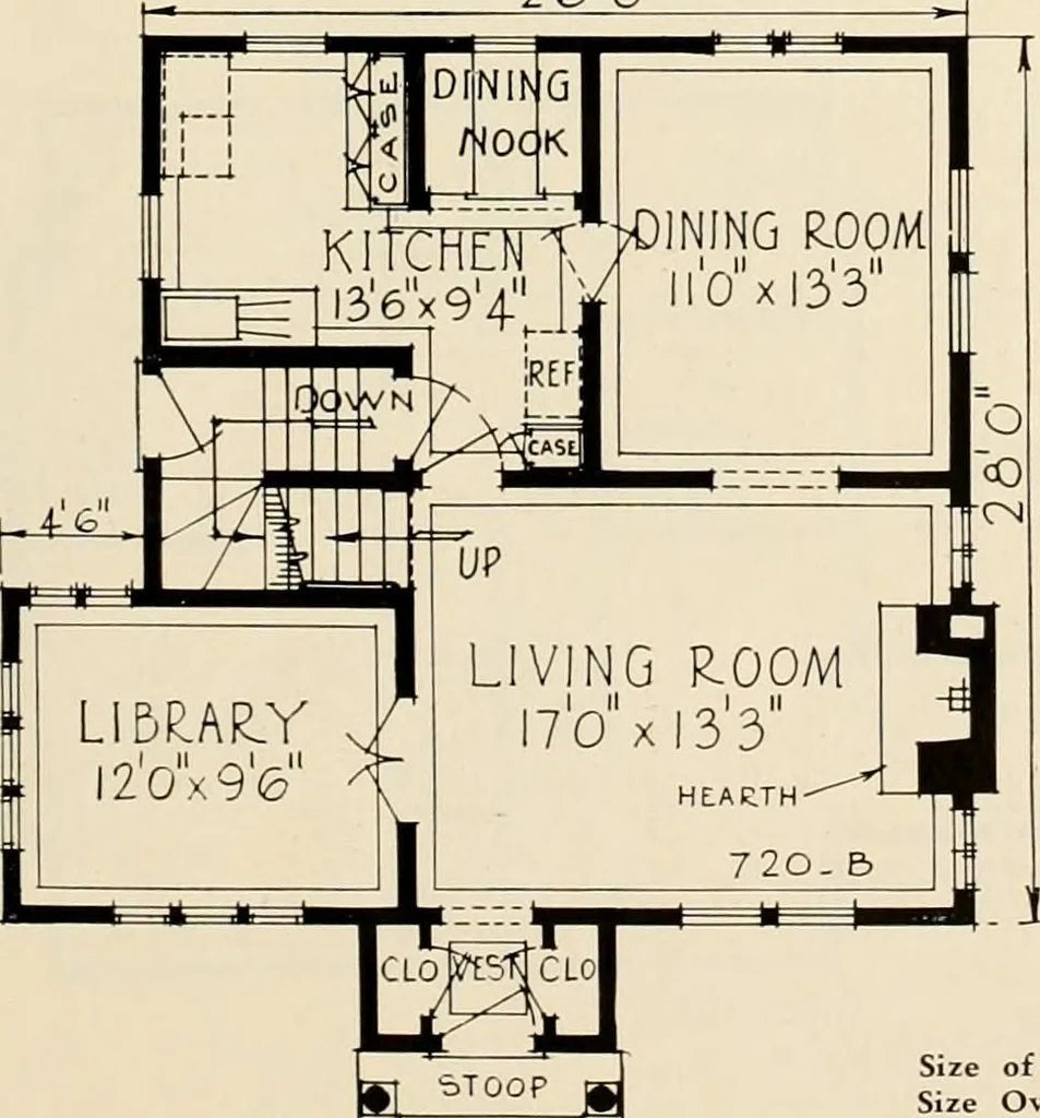 An illustration from Modern homes., 1920, leaf 78