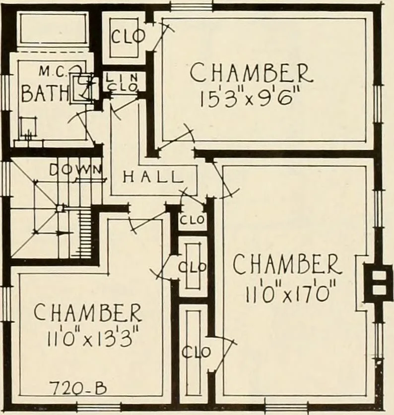 An illustration from Modern homes., 1920, leaf 78