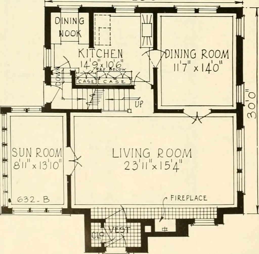 An illustration from Modern homes., 1920, leaf 79