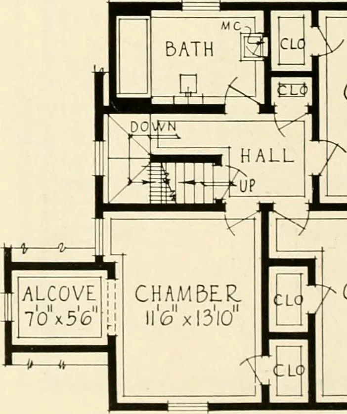 An illustration from Modern homes., 1920, leaf 79