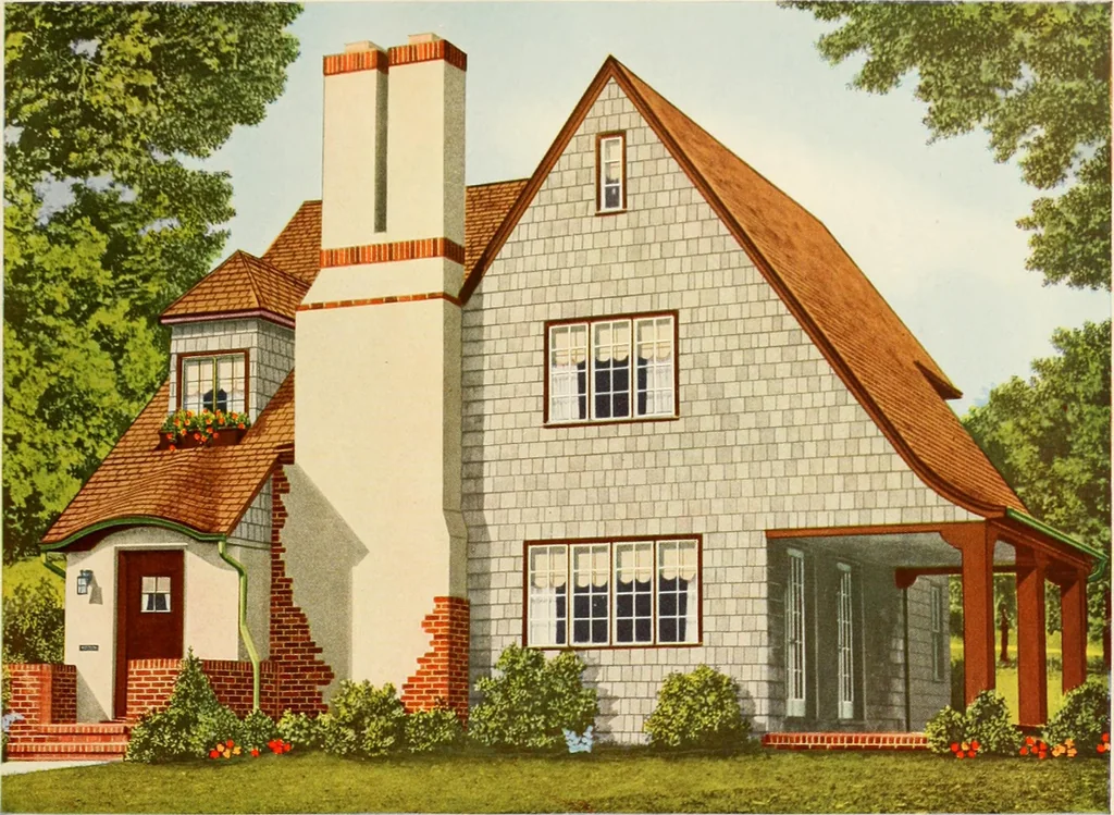 An illustration from Modern homes., 1920, leaf 8