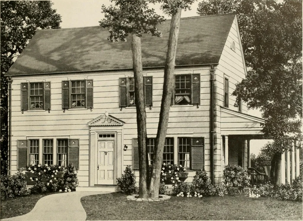 An illustration from Modern homes., 1920, leaf 80