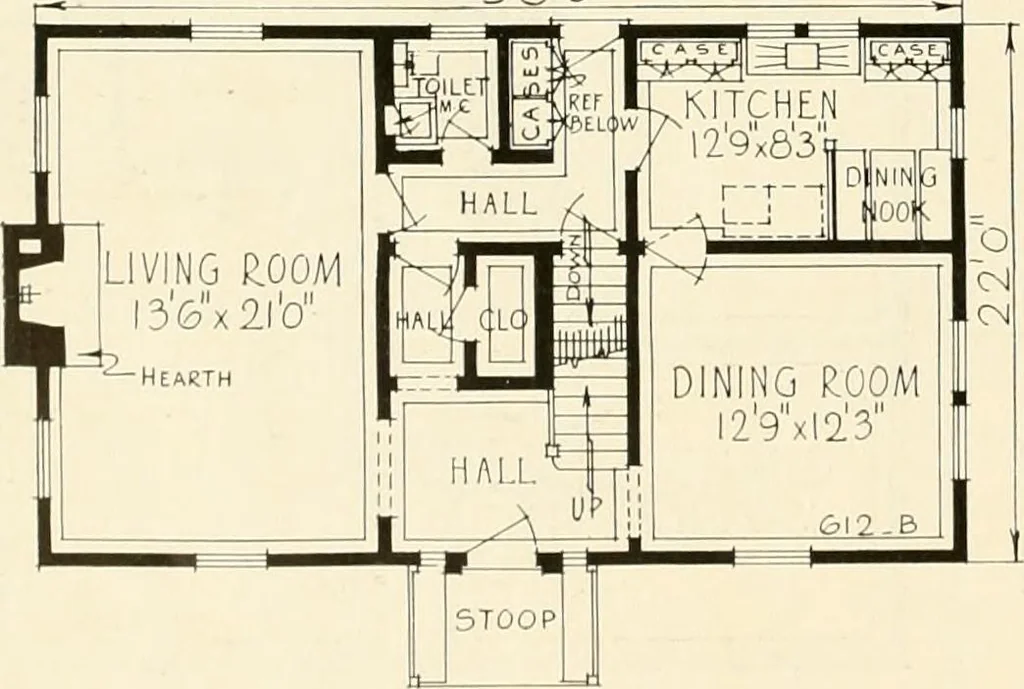 An illustration from Modern homes., 1920, leaf 81