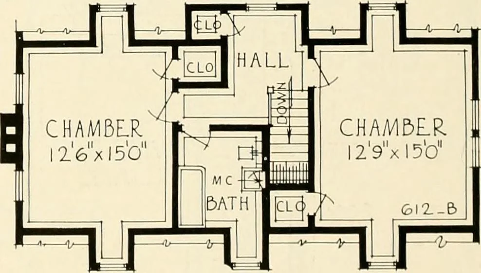 An illustration from Modern homes., 1920, leaf 81