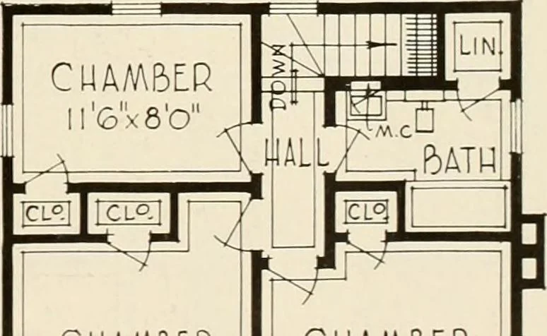 An illustration from Modern homes., 1920, leaf 82