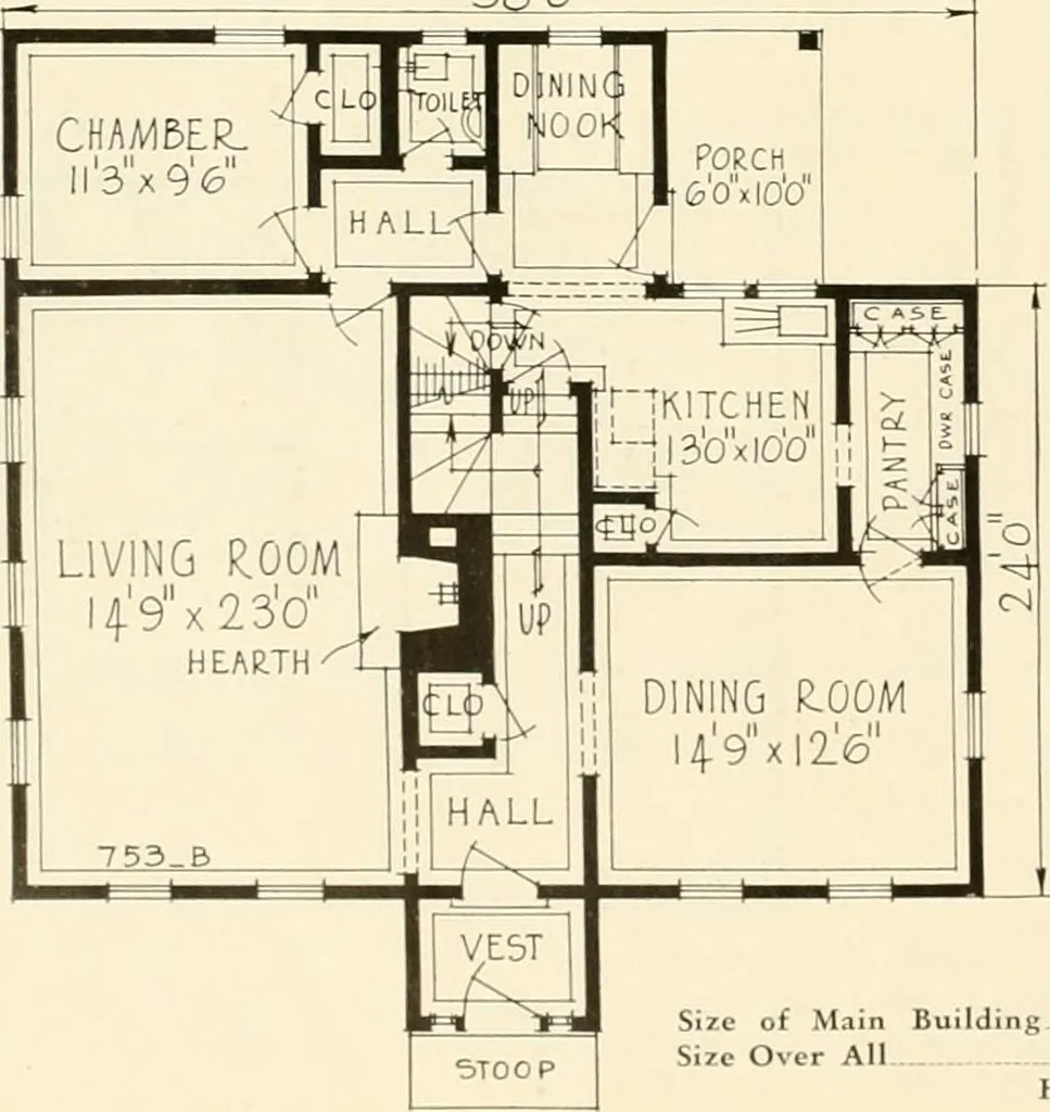 An illustration from Modern homes., 1920, leaf 83