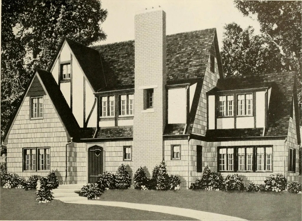 An illustration from Modern homes., 1920, leaf 84