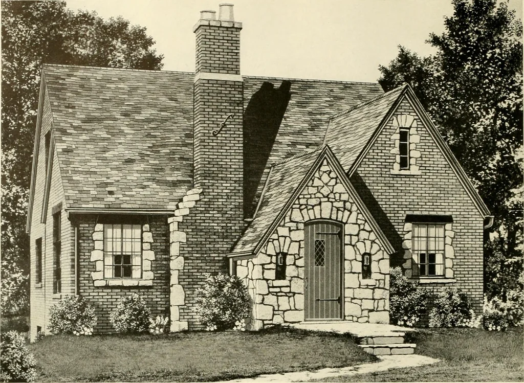 An illustration from Modern homes., 1920, leaf 85