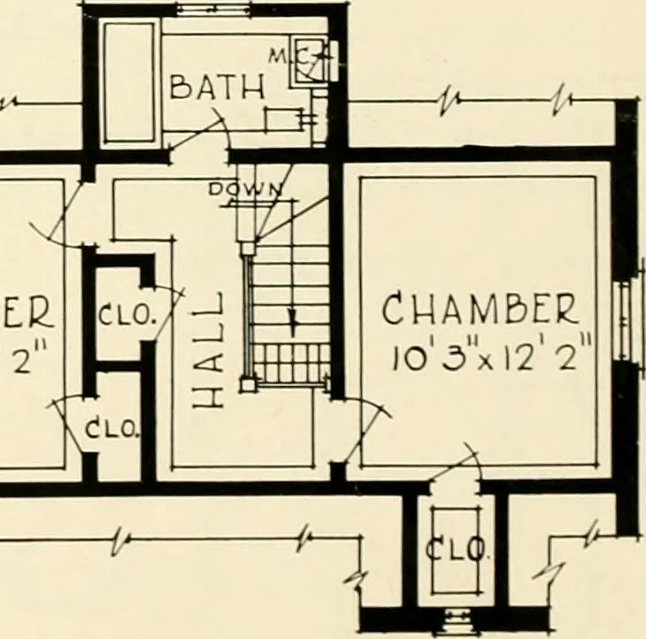 An illustration from Modern homes., 1920, leaf 85