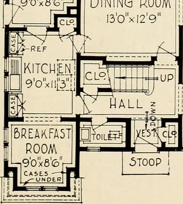 An illustration from Modern homes., 1920, leaf 86