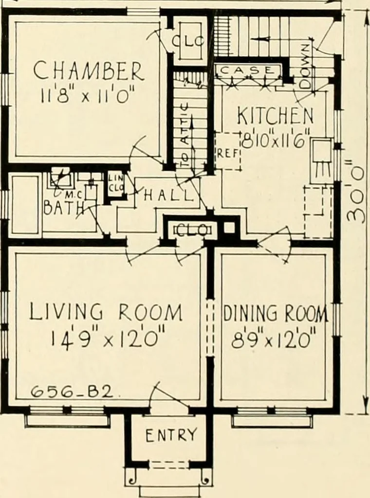 An illustration from Modern homes., 1920, leaf 87