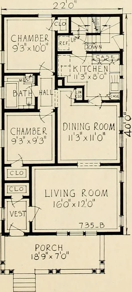 An illustration from Modern homes., 1920, leaf 88