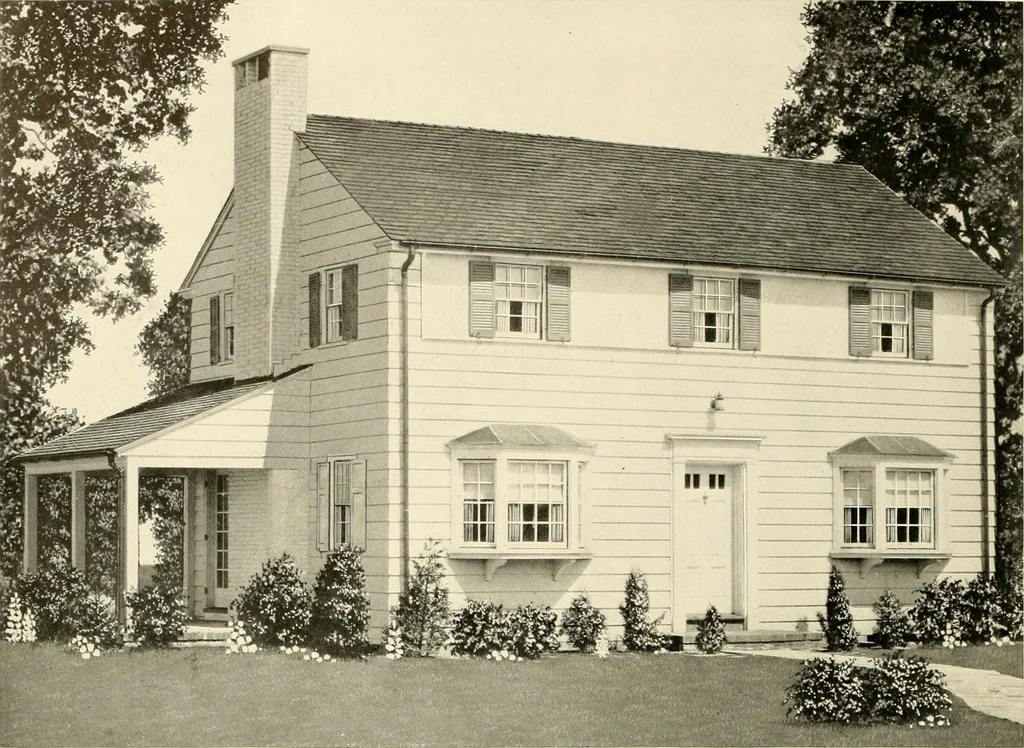 An illustration from Modern homes., 1920, leaf 9