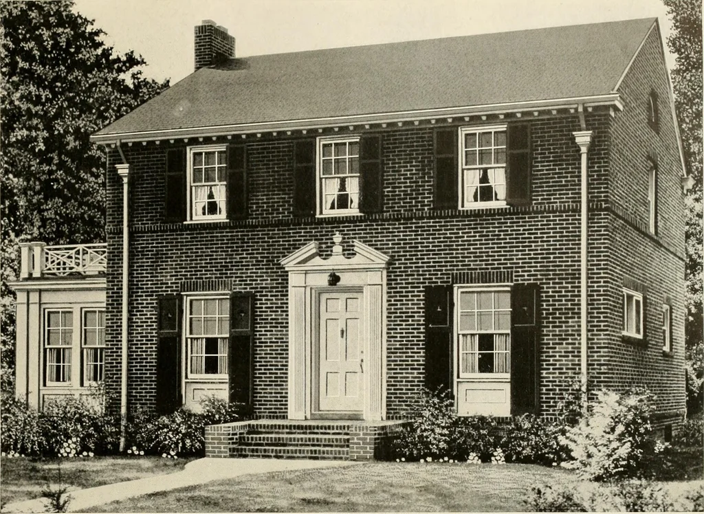 An illustration from Modern homes., 1920, leaf 90
