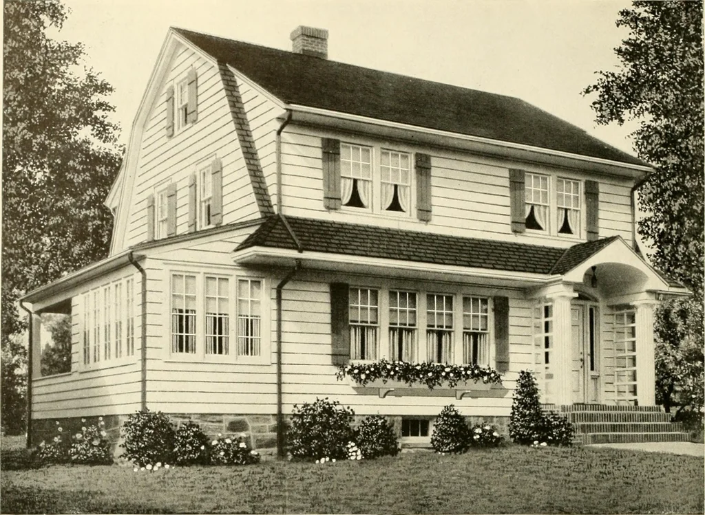 An illustration from Modern homes., 1920, leaf 91
