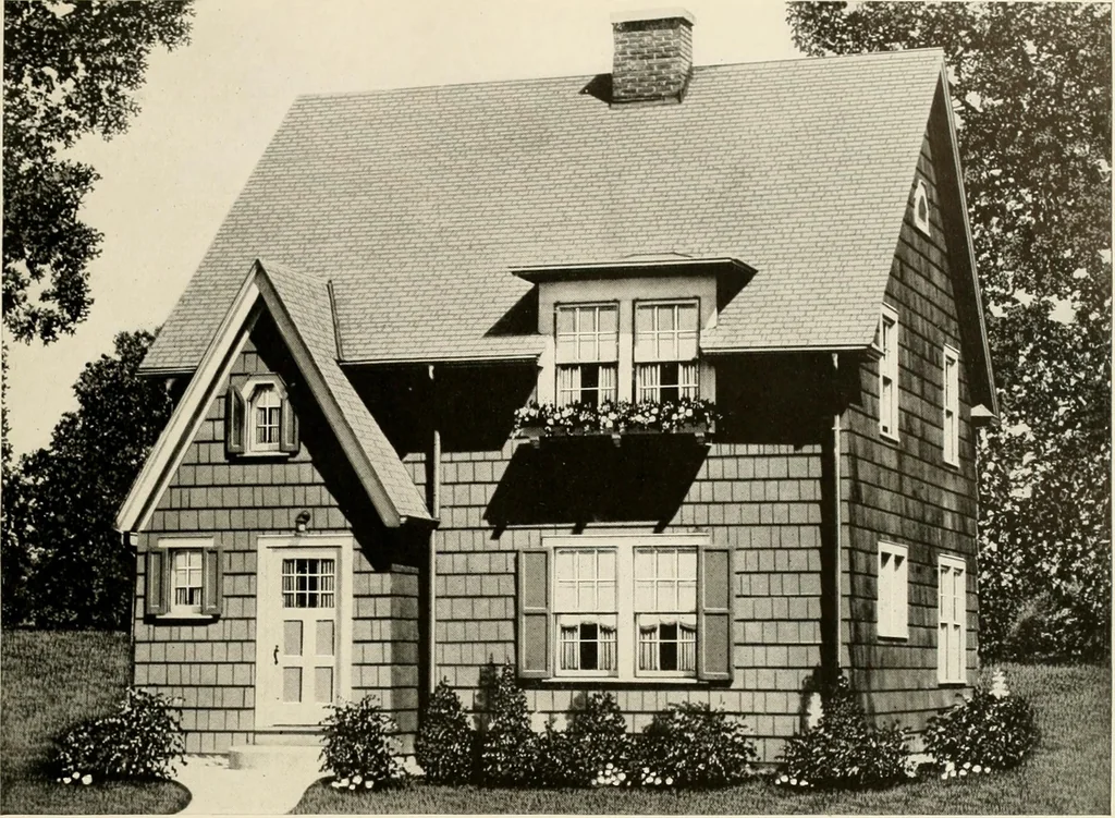 An illustration from Modern homes., 1920, leaf 92