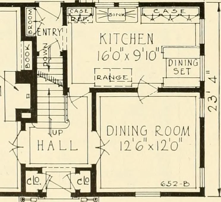 An illustration from Modern homes., 1920, leaf 95