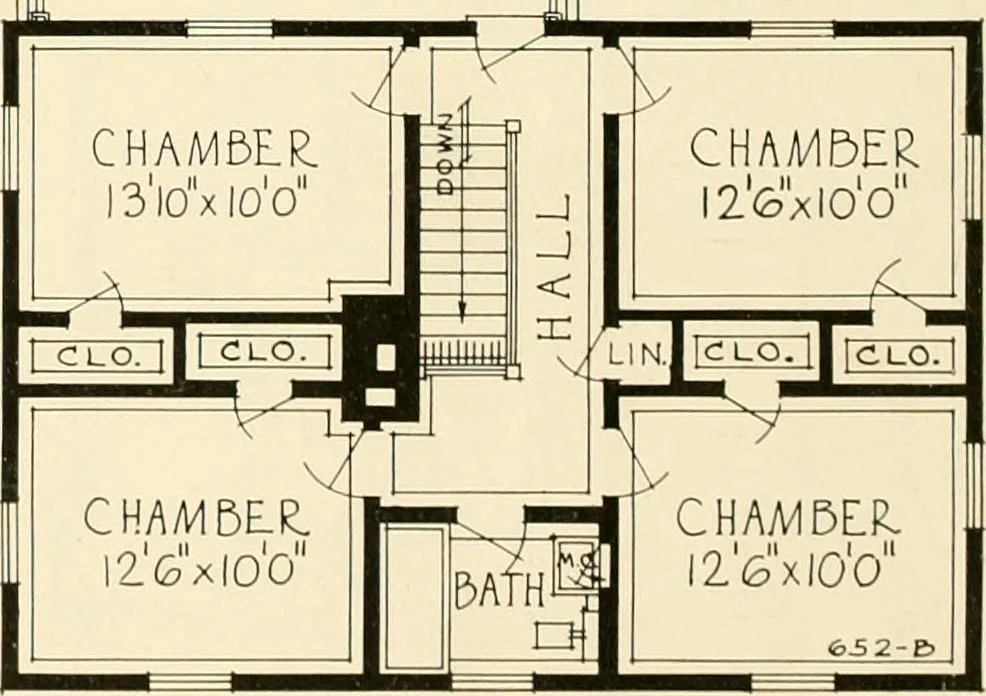 An illustration from Modern homes., 1920, leaf 95