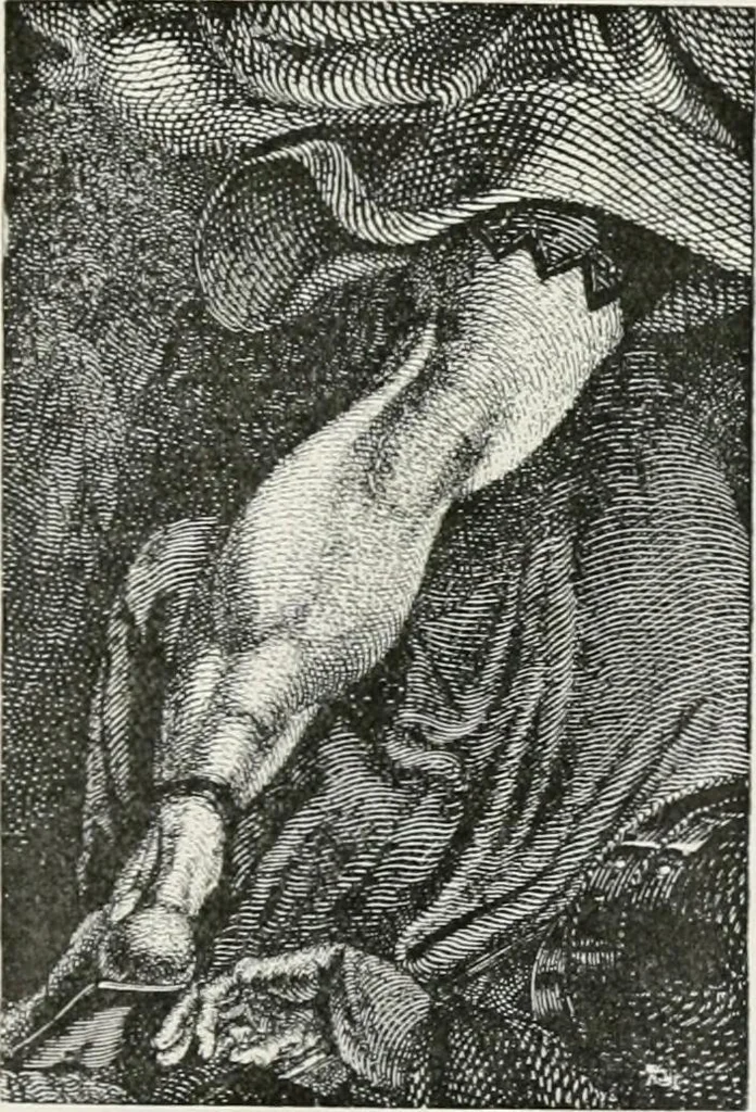 An illustration from Modern illustration, 1895, leaf 128