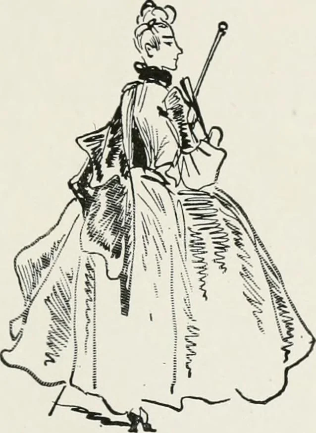 An illustration from Modern illustration, 1895, leaf 152