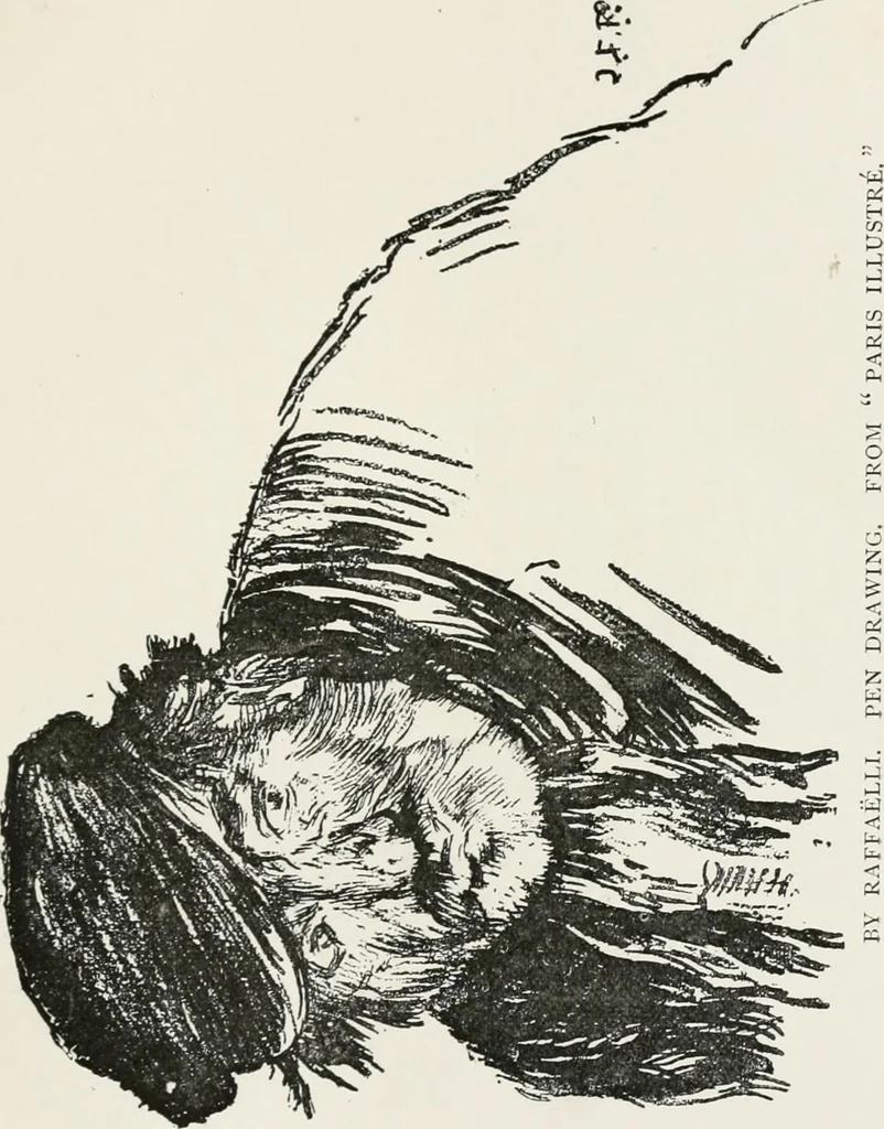 An illustration from Modern illustration, 1895, leaf 154