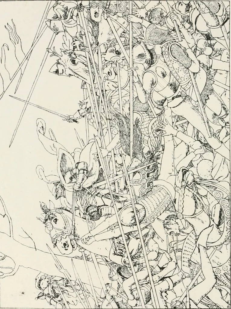 An illustration from Modern illustration, 1895, leaf 157