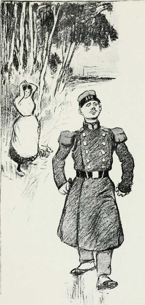 An illustration from Modern illustration, 1895, leaf 160