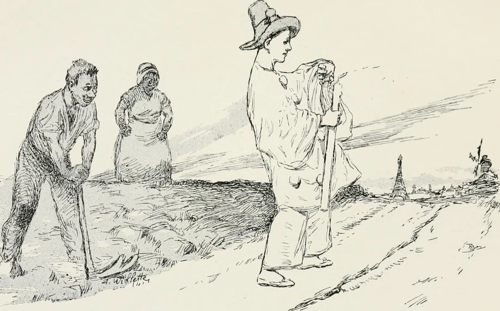 An illustration from Modern illustration, 1895, leaf 164