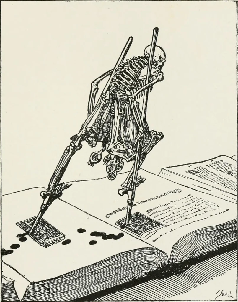 An illustration from Modern illustration, 1895, leaf 190