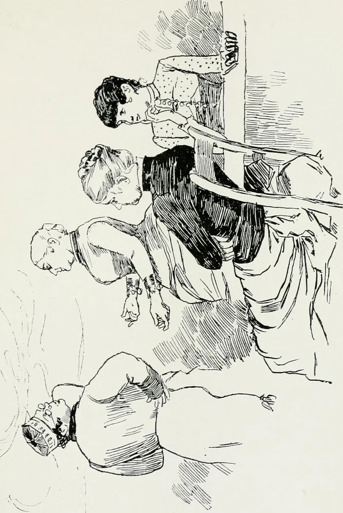 An illustration from Modern illustration, 1895, leaf 202