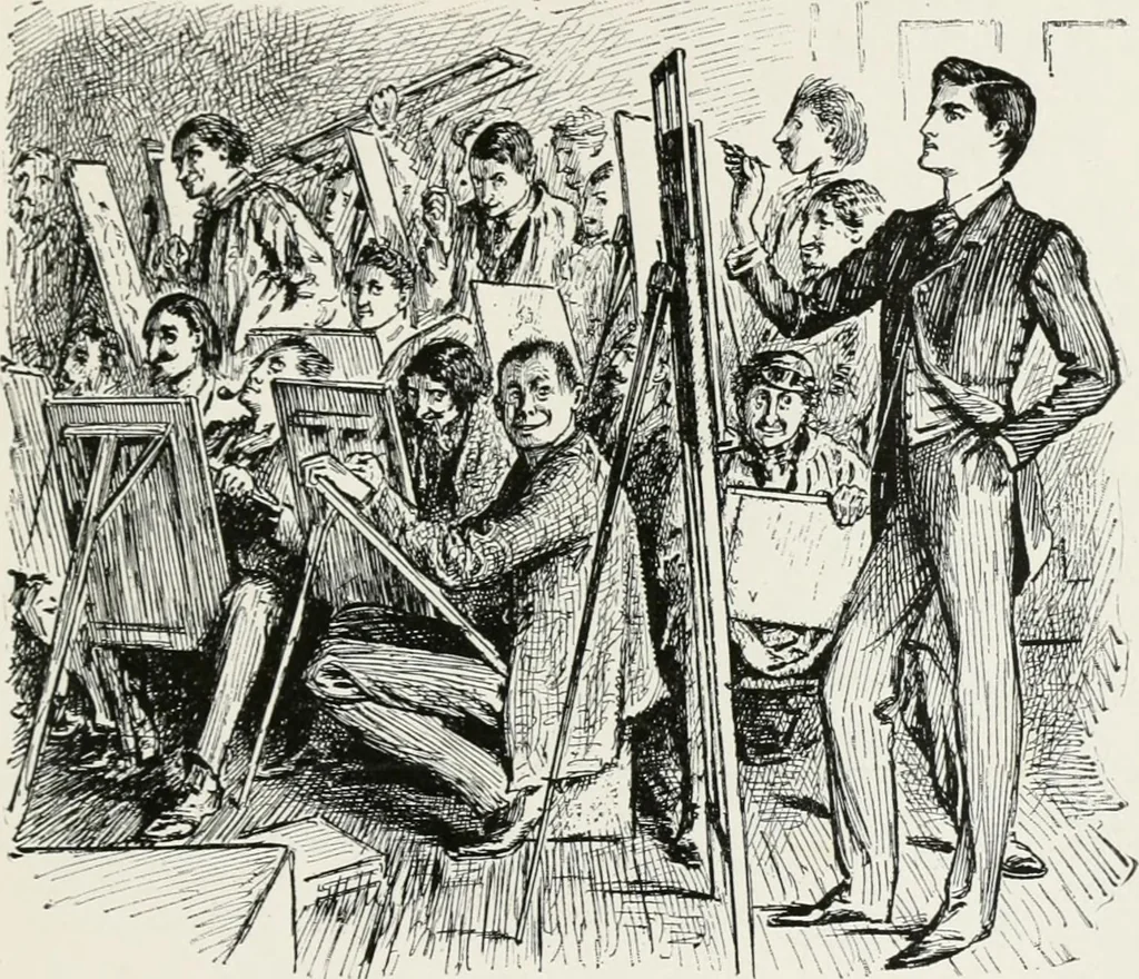 An illustration from Modern illustration, 1895, leaf 264