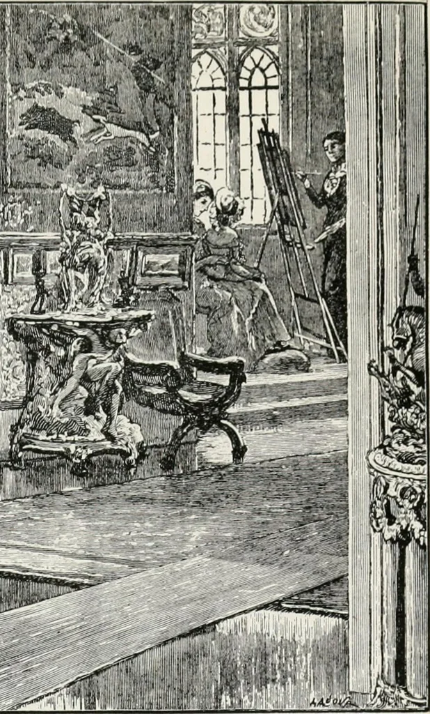 An illustration from Modern illustration, 1895, leaf 268