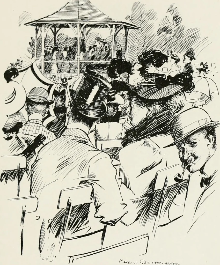 An illustration from Modern illustration, 1895, leaf 28