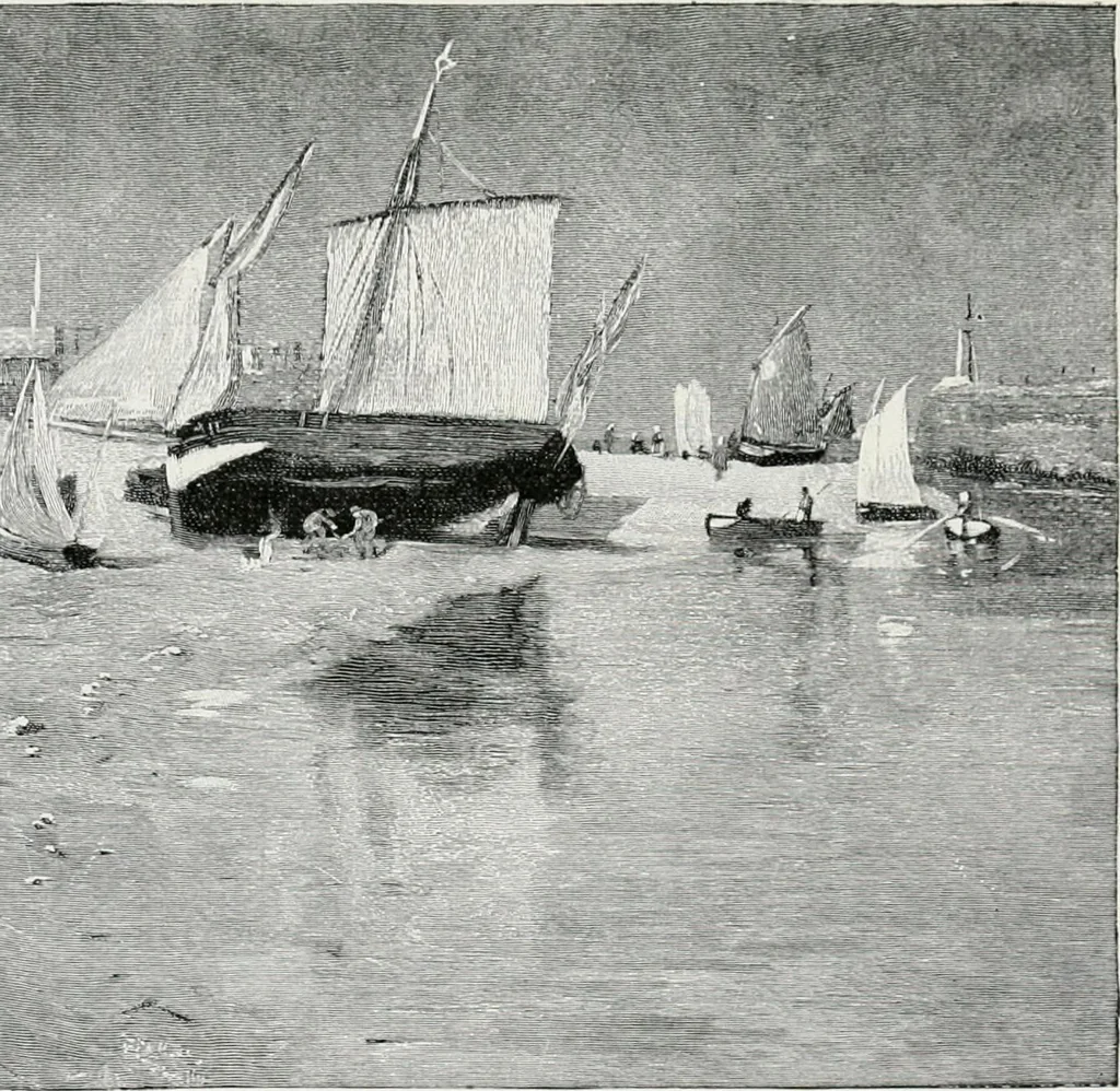 An illustration from Modern illustration, 1895, leaf 312