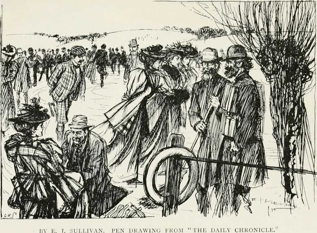 An illustration from Modern illustration, 1895, leaf 34