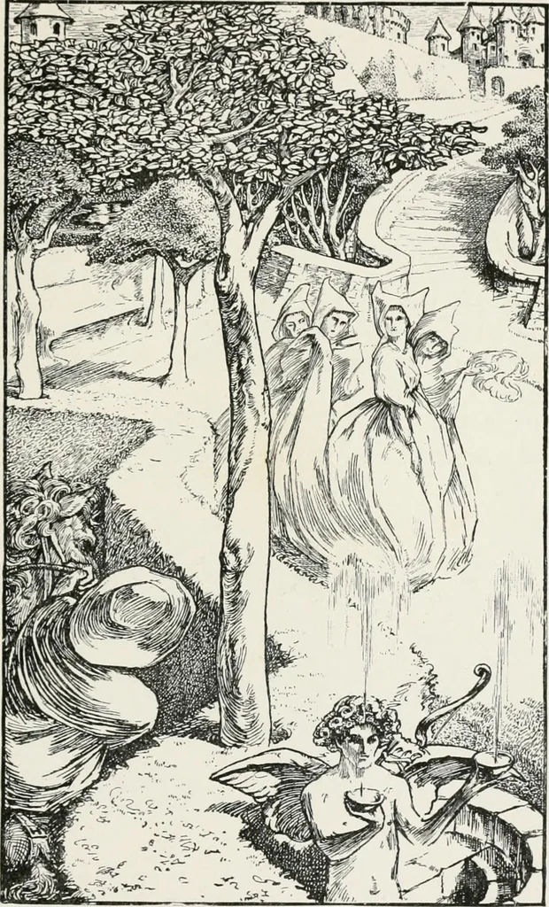 An illustration from Modern illustration, 1895, leaf 358