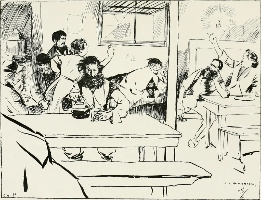 An illustration from Modern illustration, 1895, leaf 42