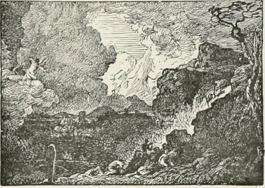 An illustration from Modern illustration, 1895, leaf 62