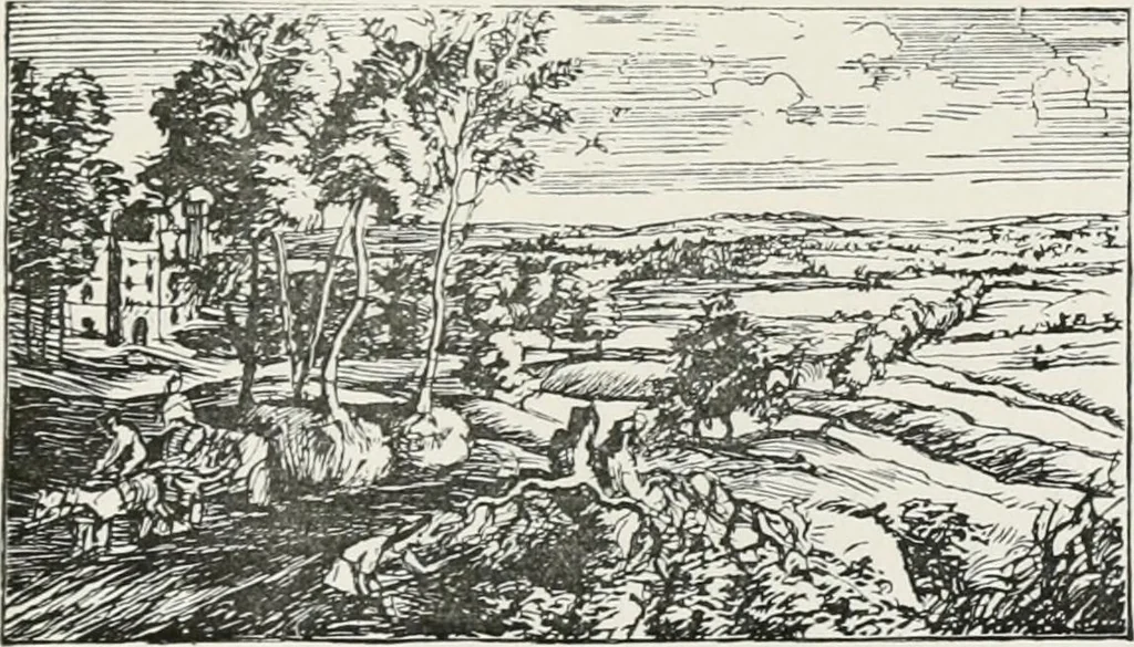An illustration from Modern illustration, 1895, leaf 62