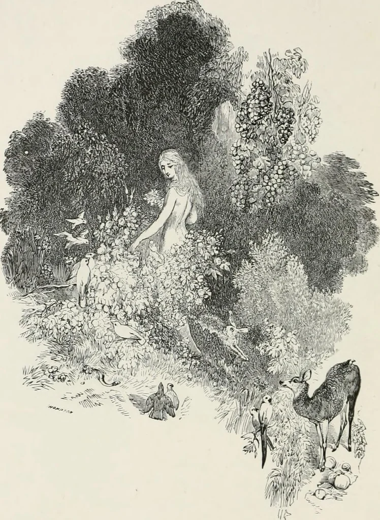 An illustration from Modern illustration, 1895, leaf 67