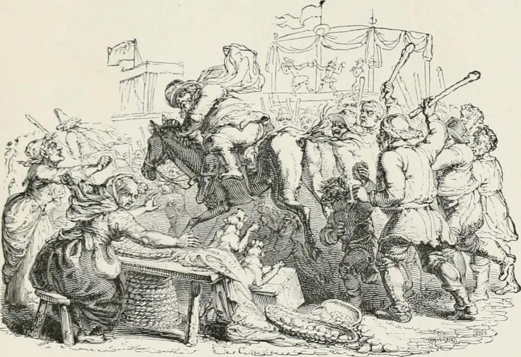 An illustration from Modern illustration, 1895, leaf 70