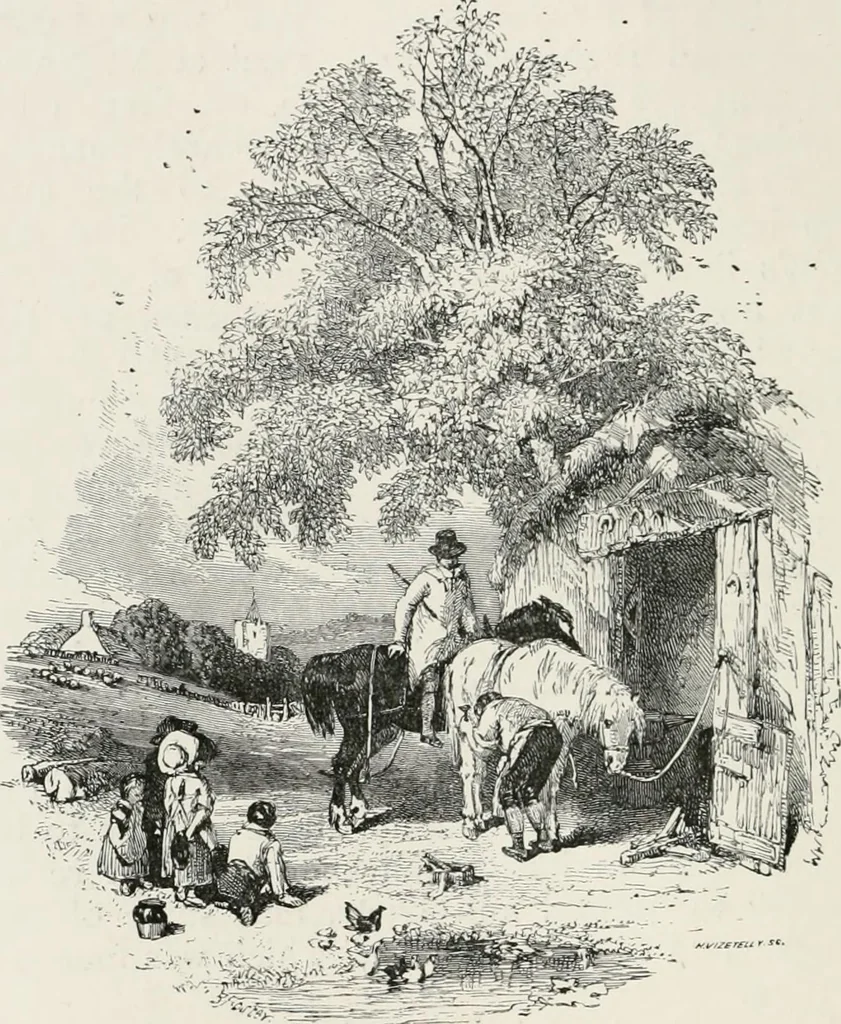 An illustration from Modern illustration, 1895, leaf 79