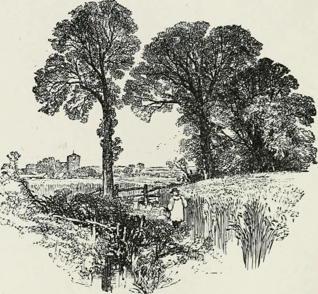 An illustration from Modern illustration, 1895, leaf 87