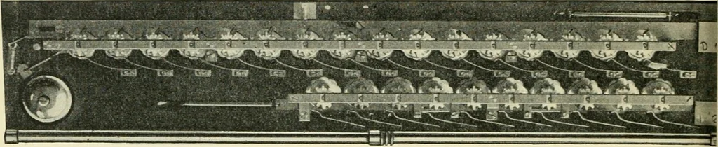 An illustration from Modern instruments and methods of calculation : a handbook of the Napier Tercentenary Exhibition, 1914, leaf 103