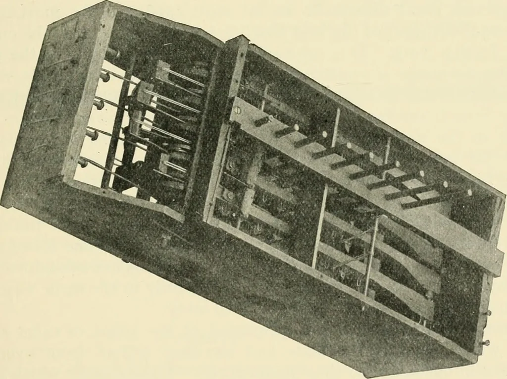 An illustration from Modern instruments and methods of calculation : a handbook of the Napier Tercentenary Exhibition, 1914, leaf 126
