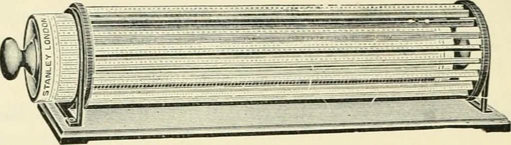 An illustration from Modern instruments and methods of calculation : a handbook of the Napier Tercentenary Exhibition, 1914, leaf 201